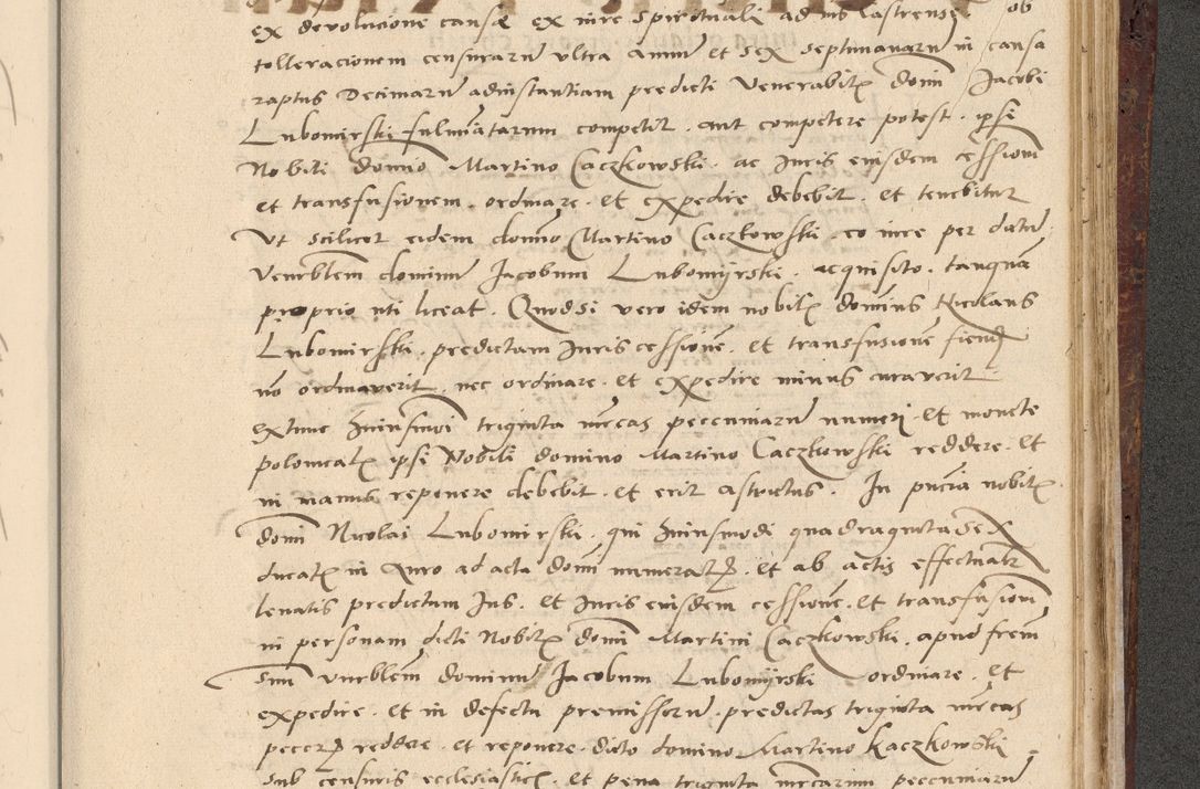 Zdjęcie nr 612 dla obiektu archiwalnego: Acta actorum causarum, sentenciarum et obligationum coram reverendo patre domino Paulo Crassowski Warscheviensi et Omnium Sanctorum preposito, canonico et officiali in spiritualibus generali Cracoviensi ad annum Domini millesimum quingentesimum quadragesimum primum, cuius indicio est quatuor decima, pontificatu (sic!) sanctissimi in Christo patris et domini nostri domini Pauli divina providencia pape tercii,, anno septimo, a die ac mense infrascriptis feliciter continuantur