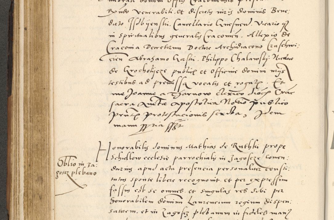 Zdjęcie nr 201 dla obiektu archiwalnego: [Acta actorum officialia coram Paula Crassowski]