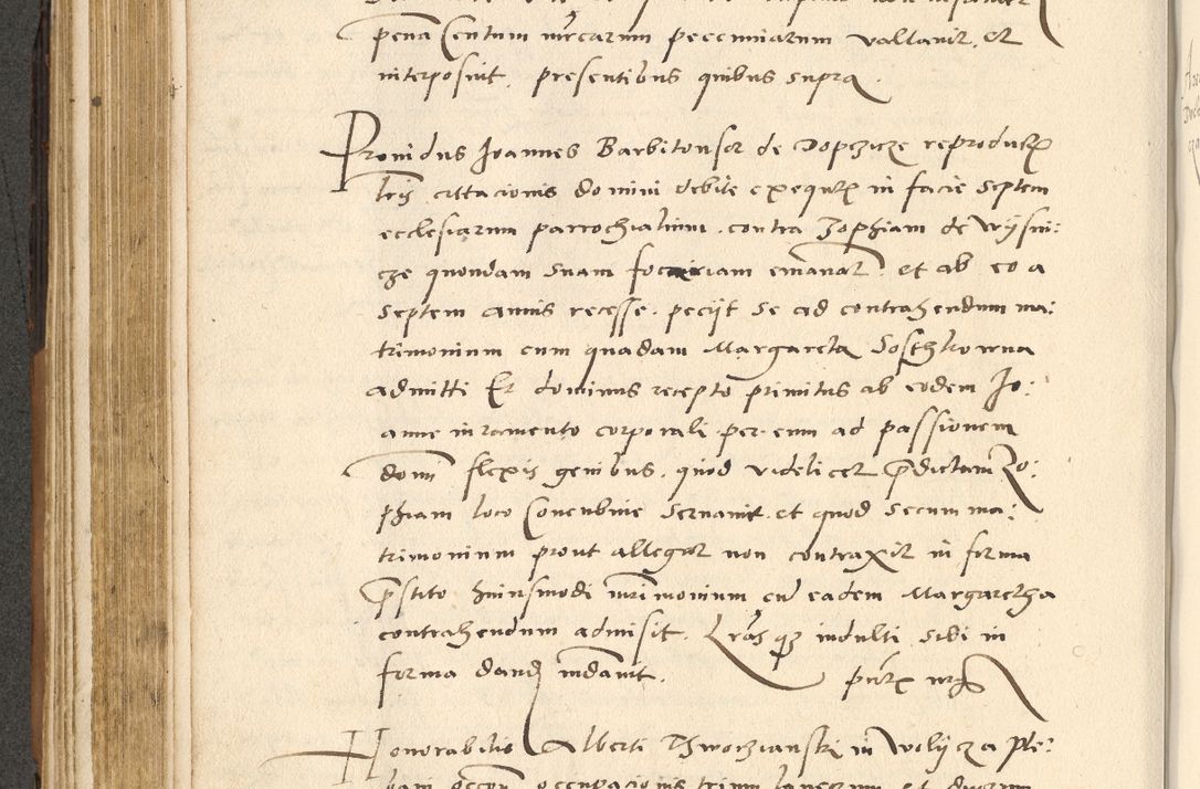 Zdjęcie nr 173 dla obiektu archiwalnego: [Acta actorum officialia coram Paula Crassowski]