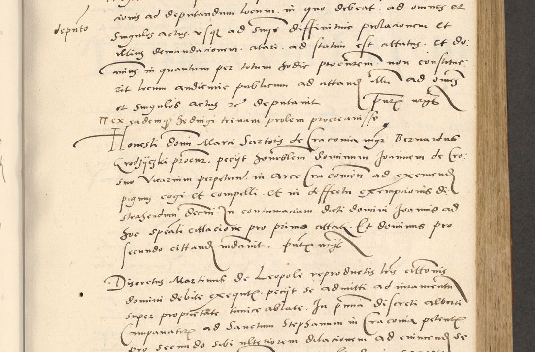 Zdjęcie nr 138 dla obiektu archiwalnego: [Acta actorum officialia coram Paula Crassowski]