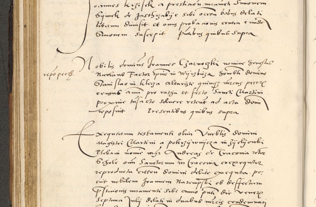 Zdjęcie nr 139 dla obiektu archiwalnego: [Acta actorum officialia coram Paula Crassowski]