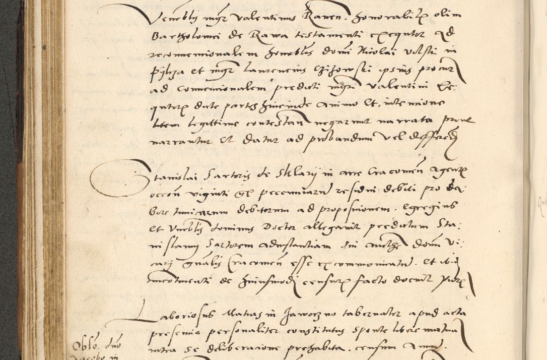 Zdjęcie nr 135 dla obiektu archiwalnego: [Acta actorum officialia coram Paula Crassowski]