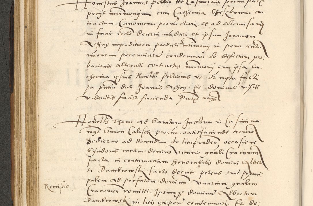 Zdjęcie nr 133 dla obiektu archiwalnego: [Acta actorum officialia coram Paula Crassowski]