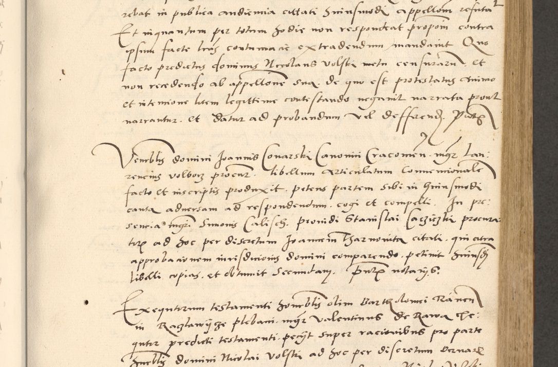 Zdjęcie nr 128 dla obiektu archiwalnego: [Acta actorum officialia coram Paula Crassowski]