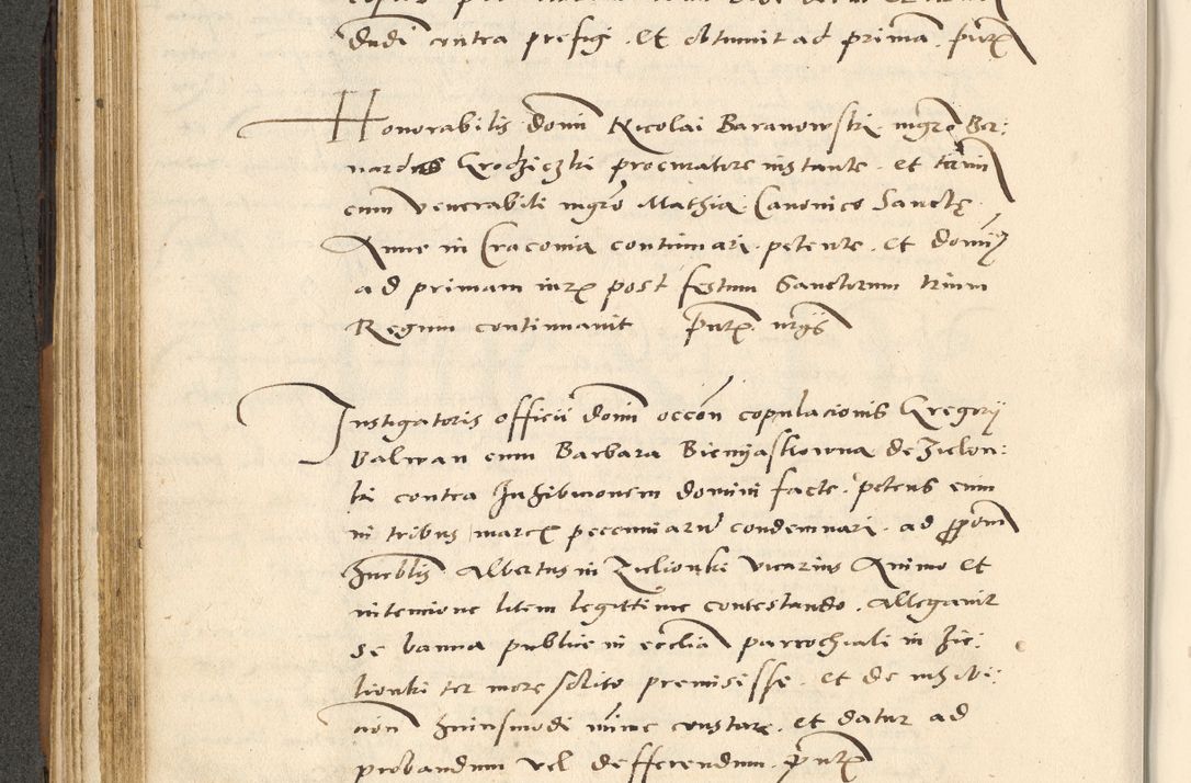 Zdjęcie nr 129 dla obiektu archiwalnego: [Acta actorum officialia coram Paula Crassowski]