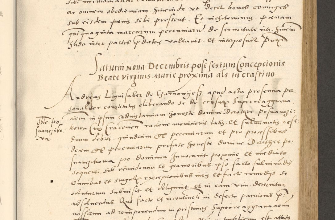 Zdjęcie nr 126 dla obiektu archiwalnego: [Acta actorum officialia coram Paula Crassowski]