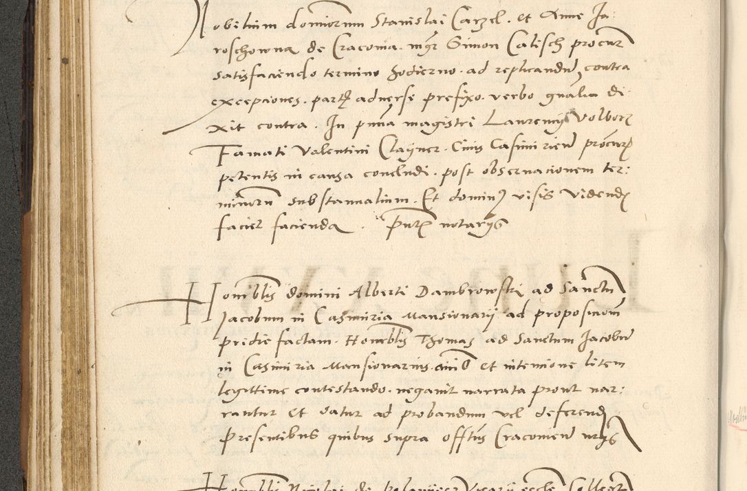 Zdjęcie nr 109 dla obiektu archiwalnego: [Acta actorum officialia coram Paula Crassowski]