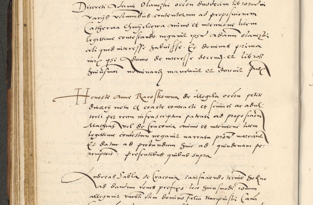 Zdjęcie nr 97 dla obiektu archiwalnego: [Acta actorum officialia coram Paula Crassowski]