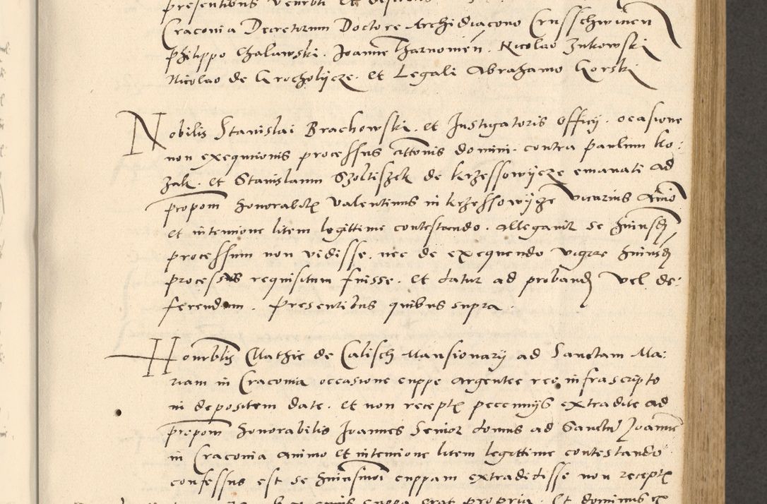 Zdjęcie nr 96 dla obiektu archiwalnego: [Acta actorum officialia coram Paula Crassowski]