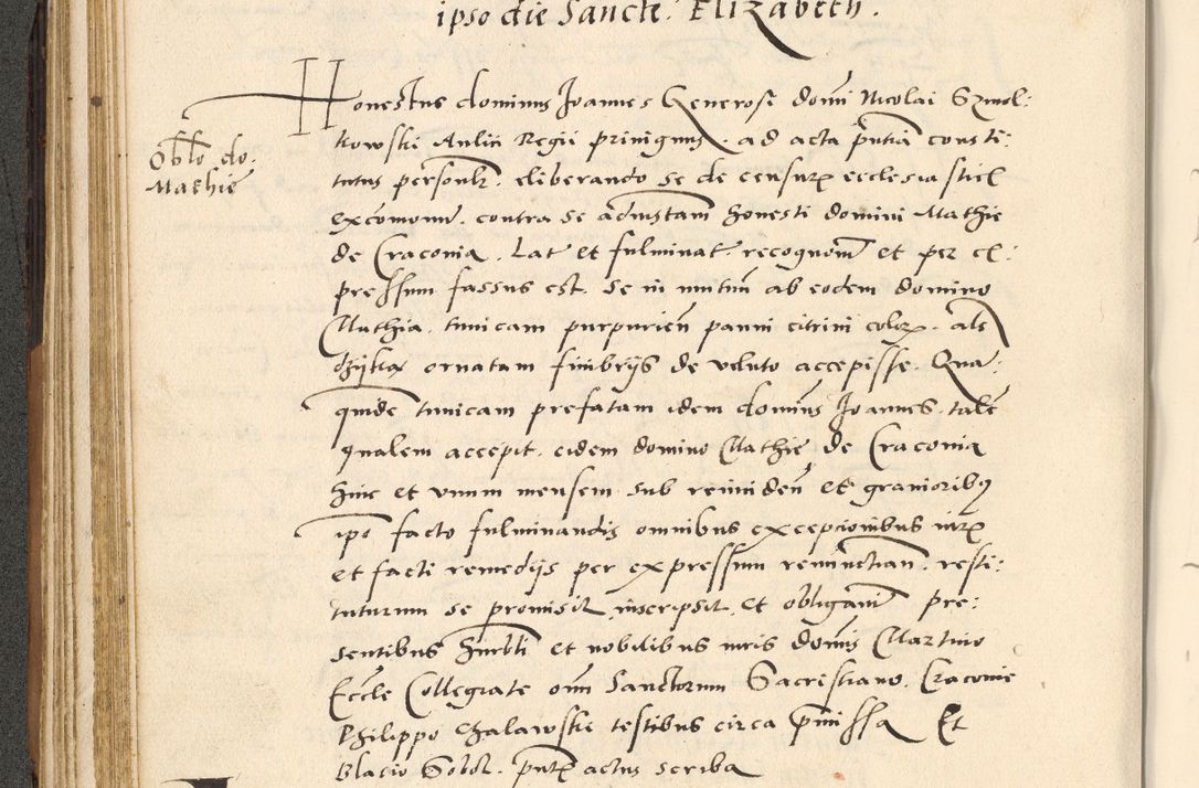 Zdjęcie nr 95 dla obiektu archiwalnego: [Acta actorum officialia coram Paula Crassowski]