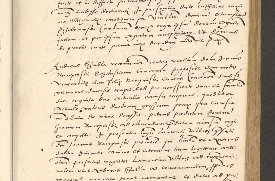 Zdjęcie nr 92 dla obiektu archiwalnego: [Acta actorum officialia coram Paula Crassowski]