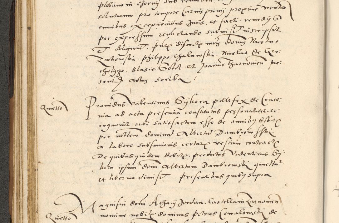 Zdjęcie nr 89 dla obiektu archiwalnego: [Acta actorum officialia coram Paula Crassowski]