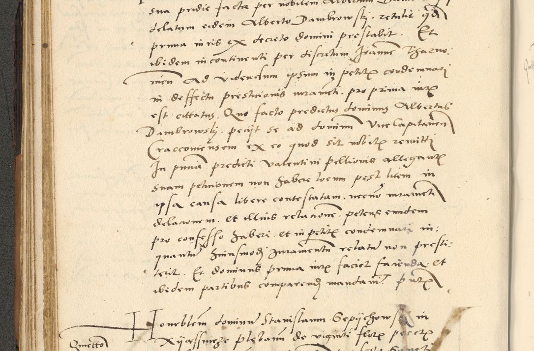 Zdjęcie nr 87 dla obiektu archiwalnego: [Acta actorum officialia coram Paula Crassowski]