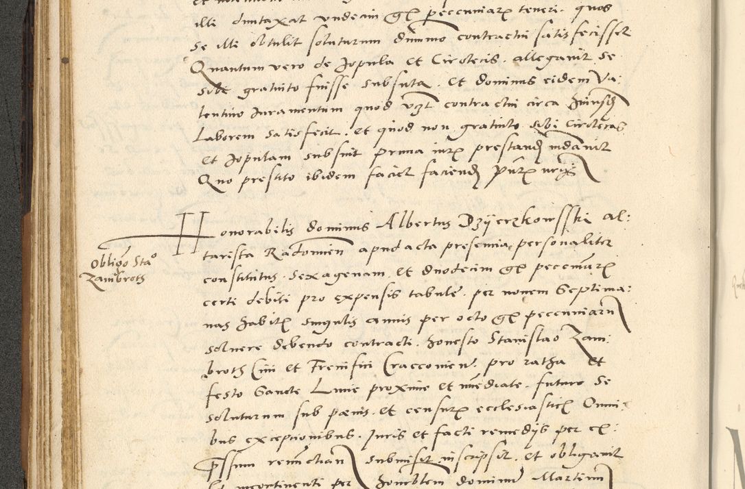 Zdjęcie nr 85 dla obiektu archiwalnego: [Acta actorum officialia coram Paula Crassowski]