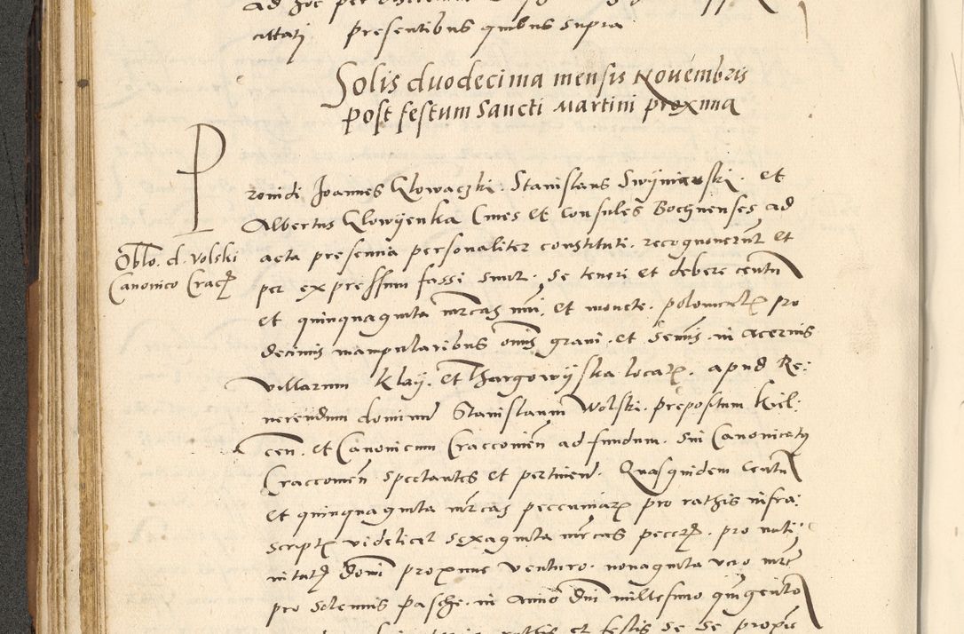 Zdjęcie nr 83 dla obiektu archiwalnego: [Acta actorum officialia coram Paula Crassowski]