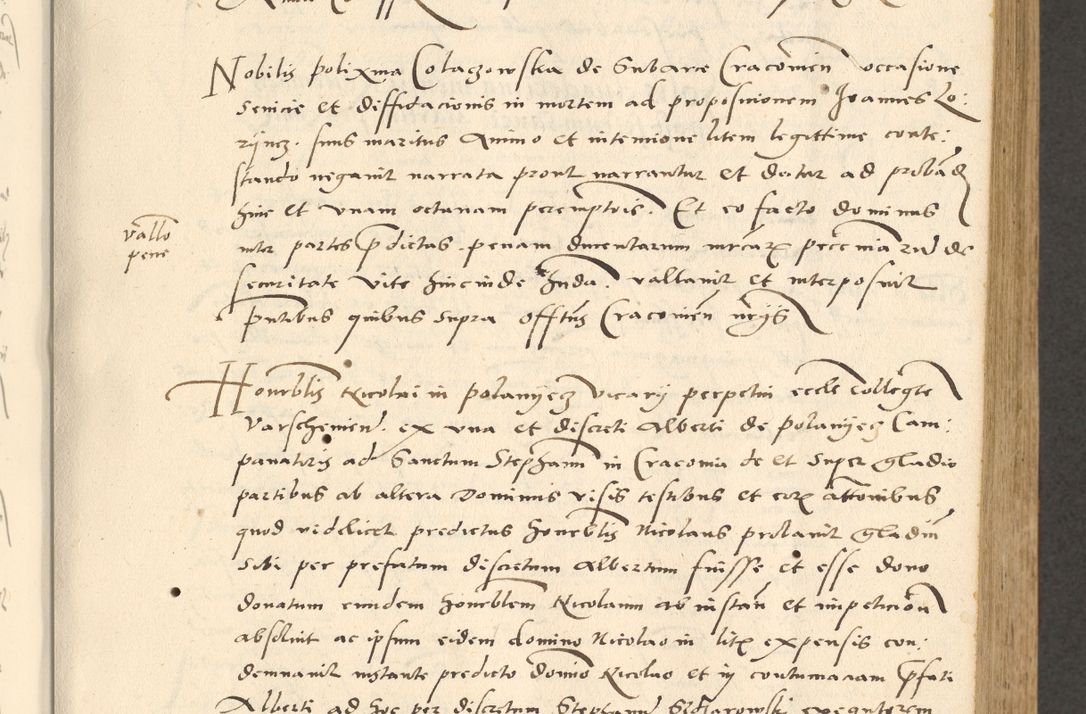 Zdjęcie nr 82 dla obiektu archiwalnego: [Acta actorum officialia coram Paula Crassowski]