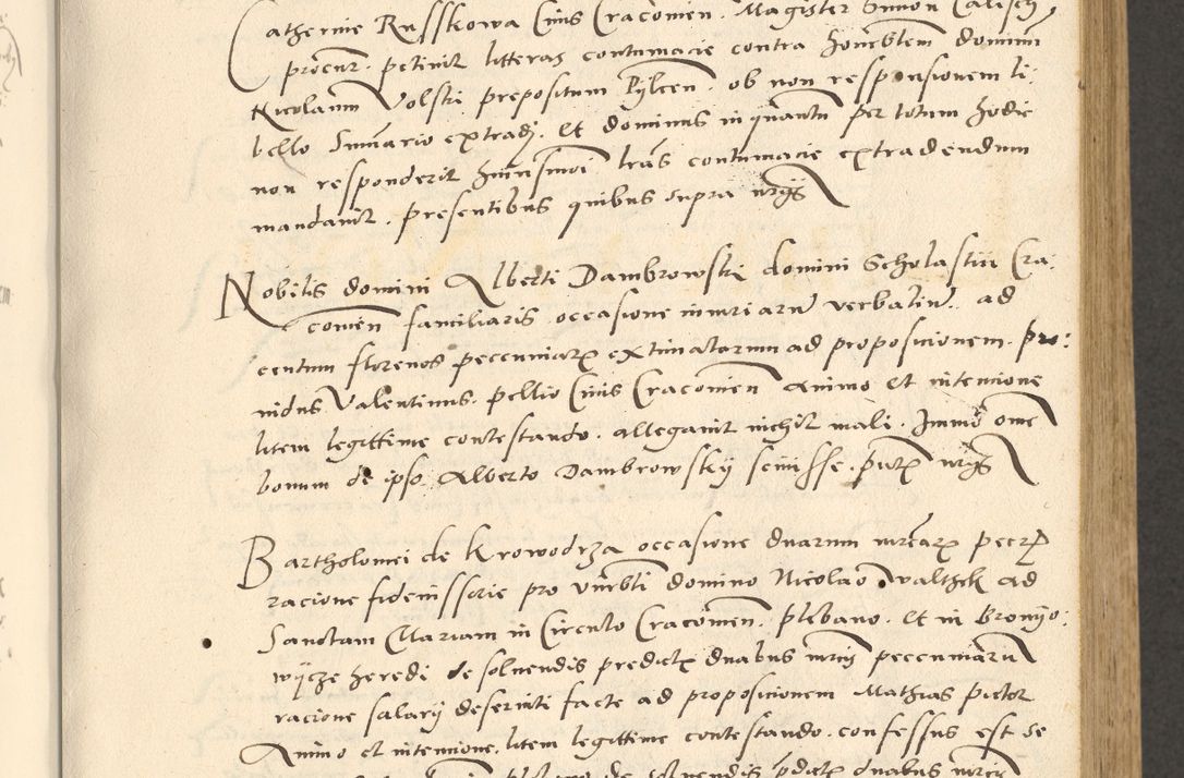 Zdjęcie nr 74 dla obiektu archiwalnego: [Acta actorum officialia coram Paula Crassowski]