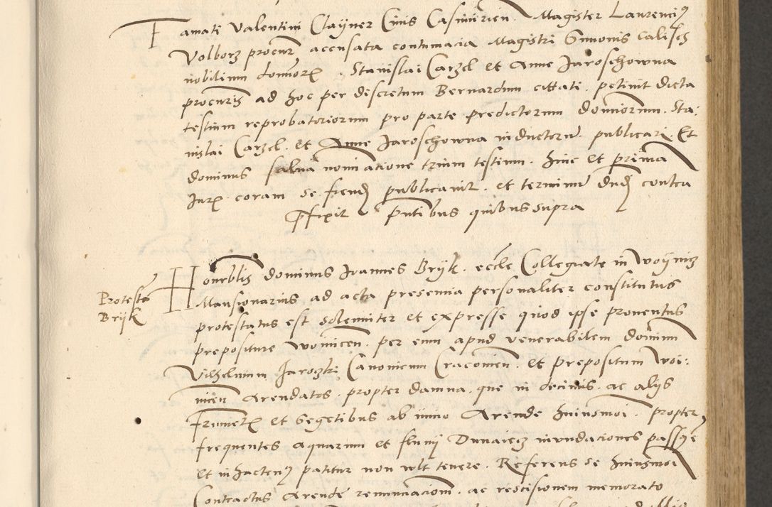 Zdjęcie nr 64 dla obiektu archiwalnego: [Acta actorum officialia coram Paula Crassowski]