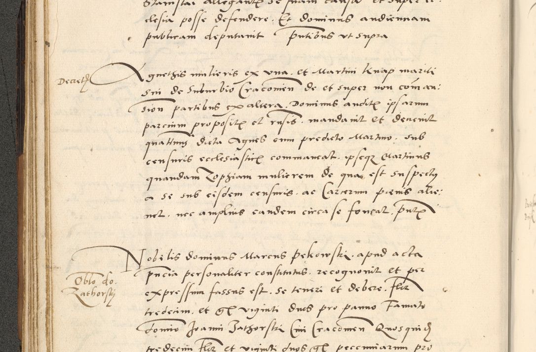 Zdjęcie nr 63 dla obiektu archiwalnego: [Acta actorum officialia coram Paula Crassowski]