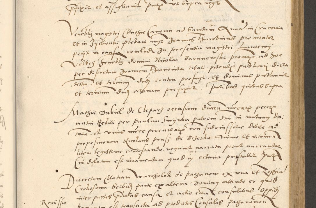 Zdjęcie nr 62 dla obiektu archiwalnego: [Acta actorum officialia coram Paula Crassowski]