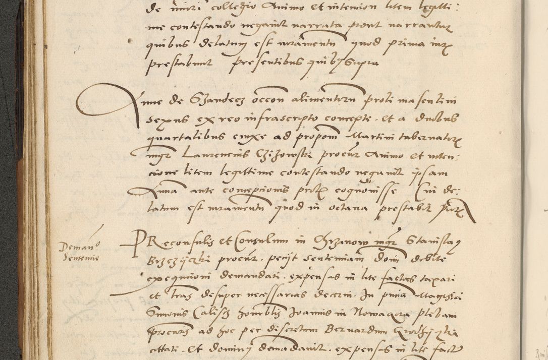 Zdjęcie nr 61 dla obiektu archiwalnego: [Acta actorum officialia coram Paula Crassowski]