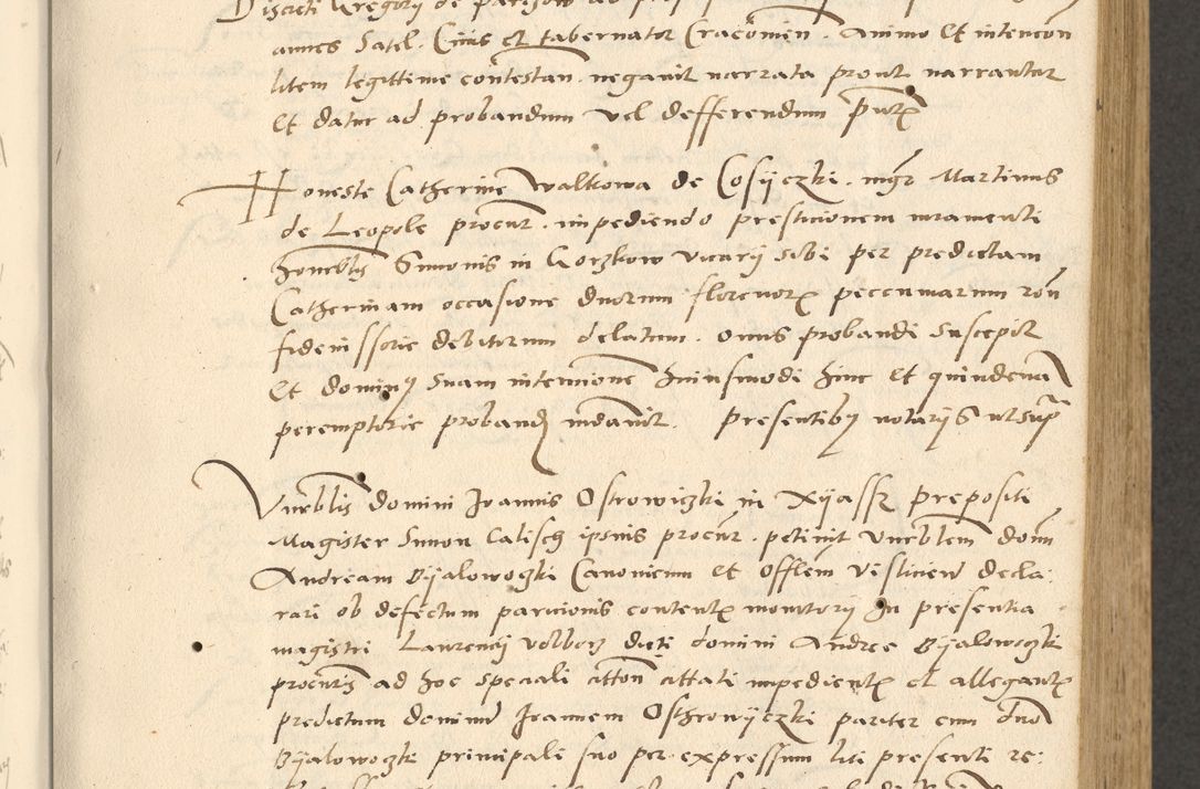 Zdjęcie nr 58 dla obiektu archiwalnego: [Acta actorum officialia coram Paula Crassowski]