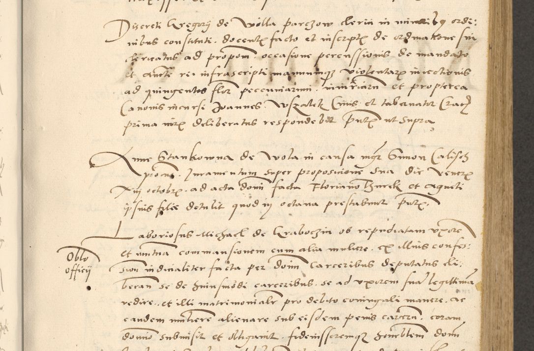 Zdjęcie nr 54 dla obiektu archiwalnego: [Acta actorum officialia coram Paula Crassowski]