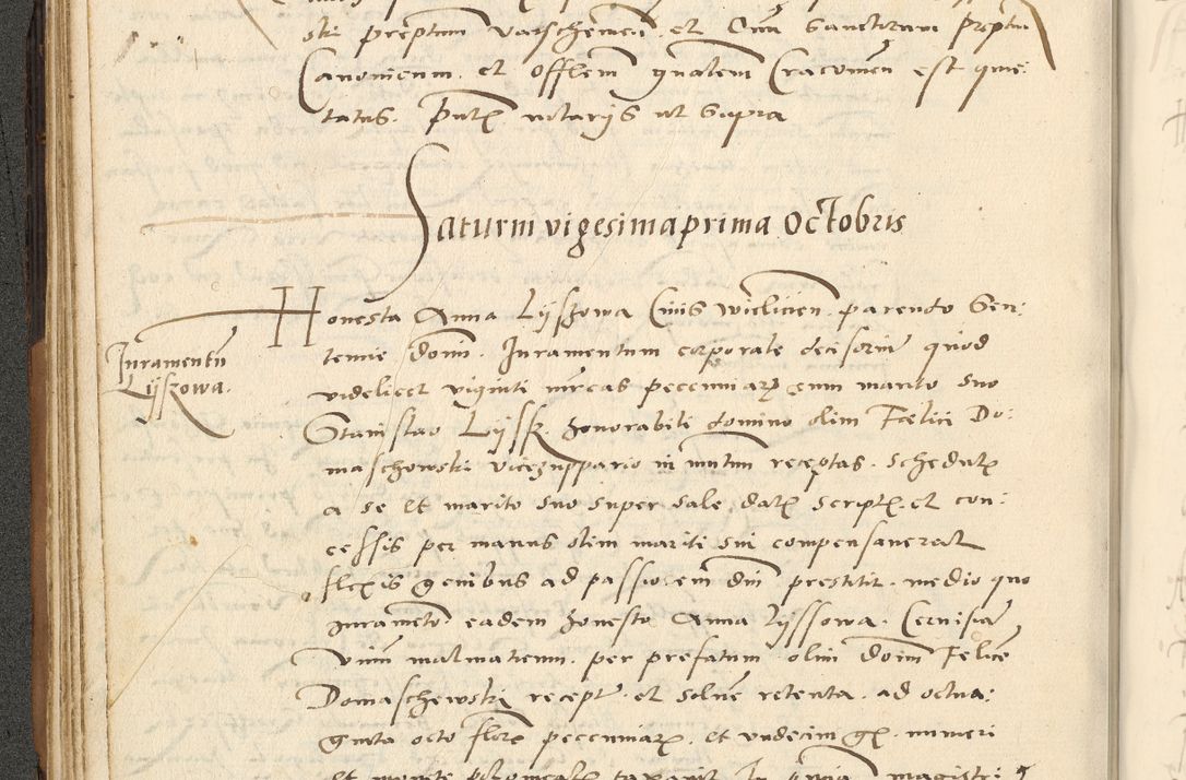 Zdjęcie nr 51 dla obiektu archiwalnego: [Acta actorum officialia coram Paula Crassowski]