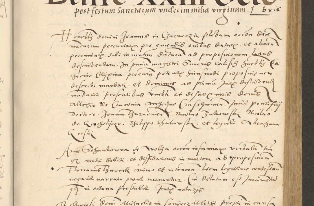 Zdjęcie nr 52 dla obiektu archiwalnego: [Acta actorum officialia coram Paula Crassowski]