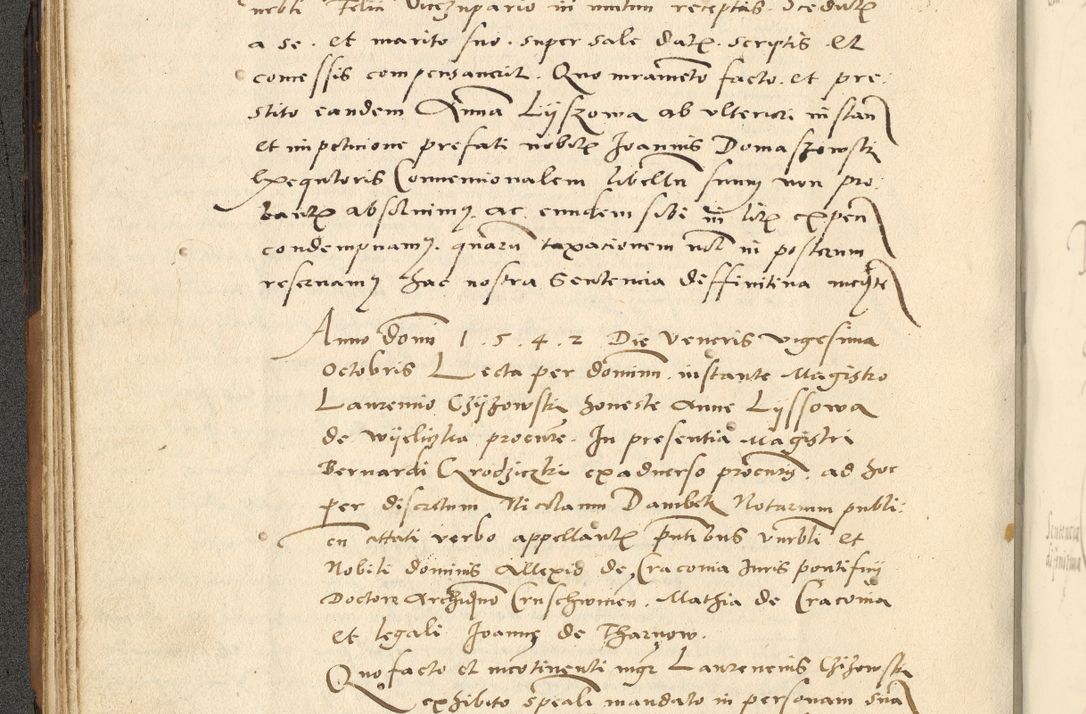 Zdjęcie nr 47 dla obiektu archiwalnego: [Acta actorum officialia coram Paula Crassowski]