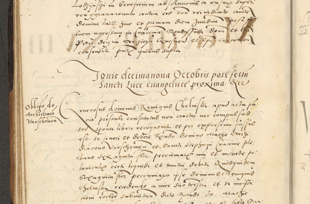 Zdjęcie nr 41 dla obiektu archiwalnego: [Acta actorum officialia coram Paula Crassowski]