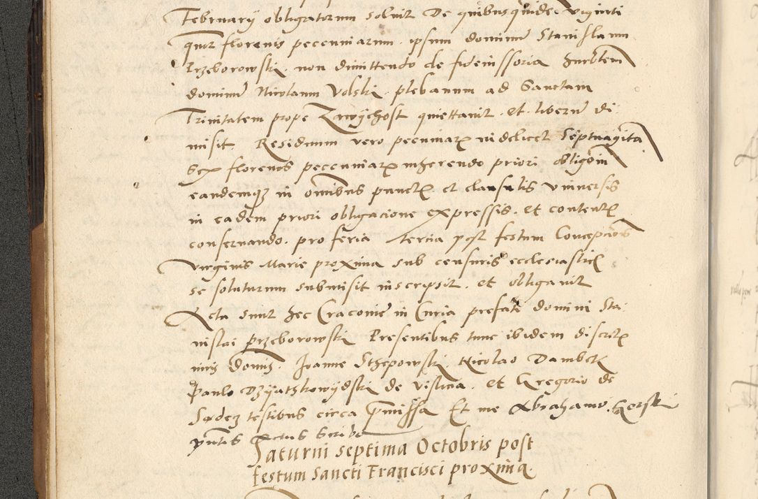 Zdjęcie nr 17 dla obiektu archiwalnego: [Acta actorum officialia coram Paula Crassowski]