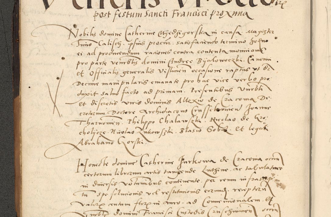 Zdjęcie nr 15 dla obiektu archiwalnego: [Acta actorum officialia coram Paula Crassowski]