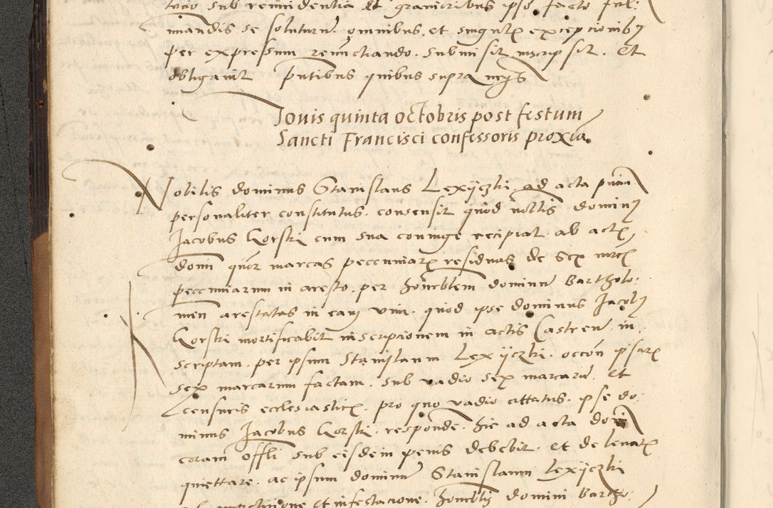 Zdjęcie nr 13 dla obiektu archiwalnego: [Acta actorum officialia coram Paula Crassowski]