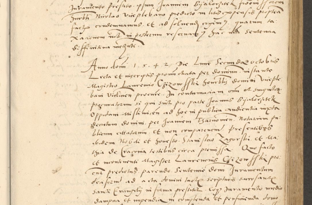 Zdjęcie nr 8 dla obiektu archiwalnego: [Acta actorum officialia coram Paula Crassowski]