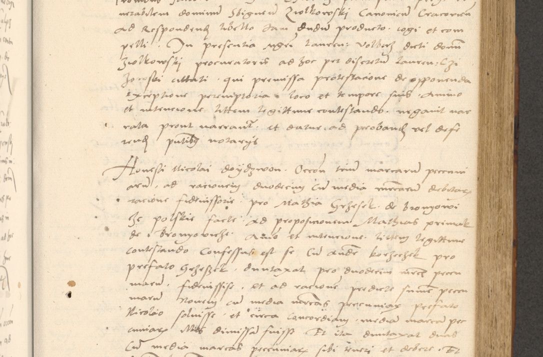 Zdjęcie nr 208 dla obiektu archiwalnego: [Acta actorum officialia coram Paula Crassowski]