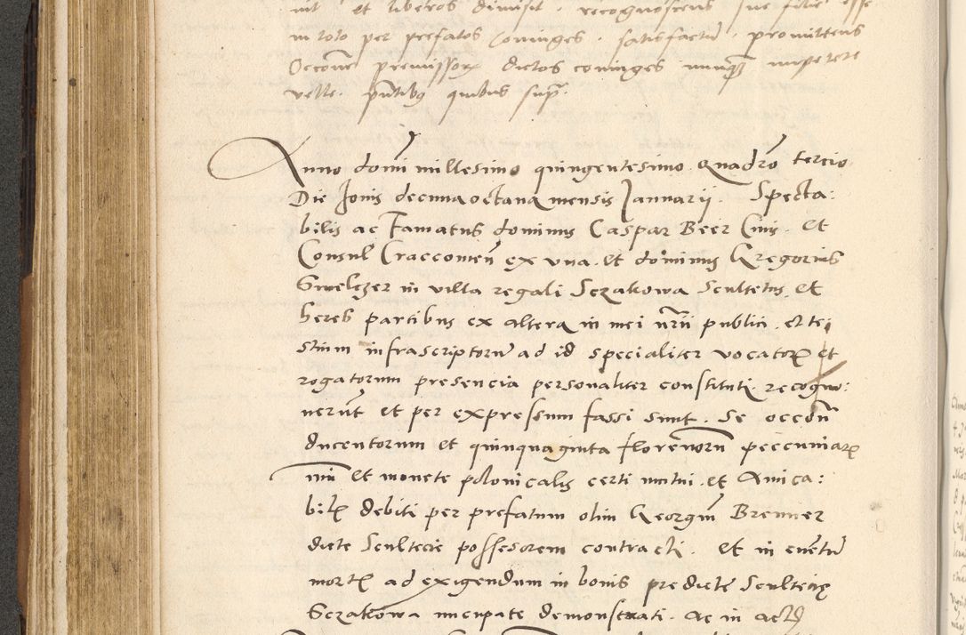 Zdjęcie nr 209 dla obiektu archiwalnego: [Acta actorum officialia coram Paula Crassowski]