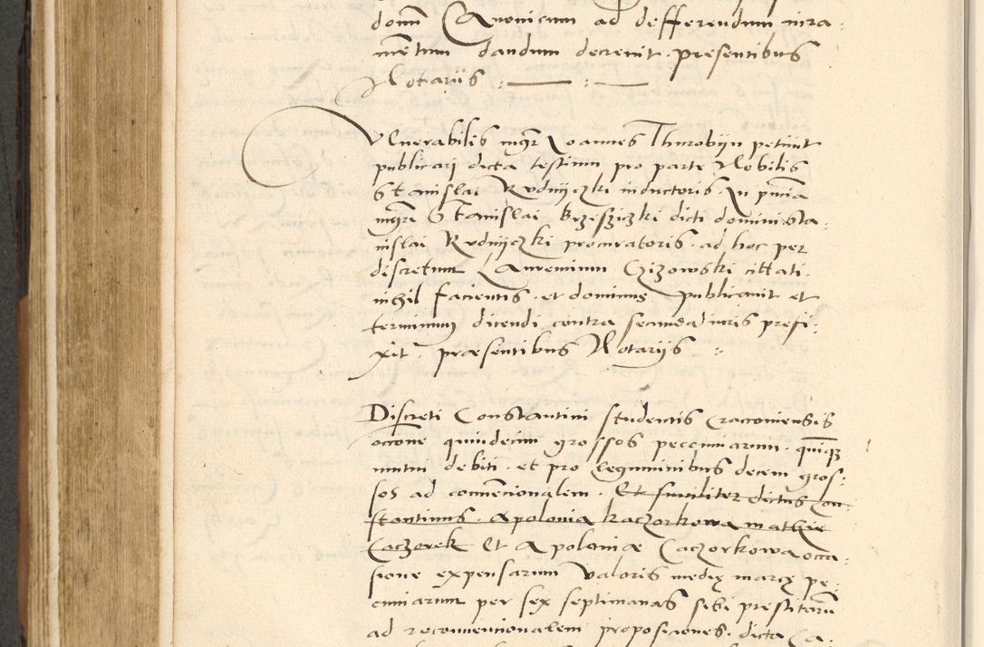 Zdjęcie nr 399 dla obiektu archiwalnego: [Acta actorum officialia coram Paula Crassowski]