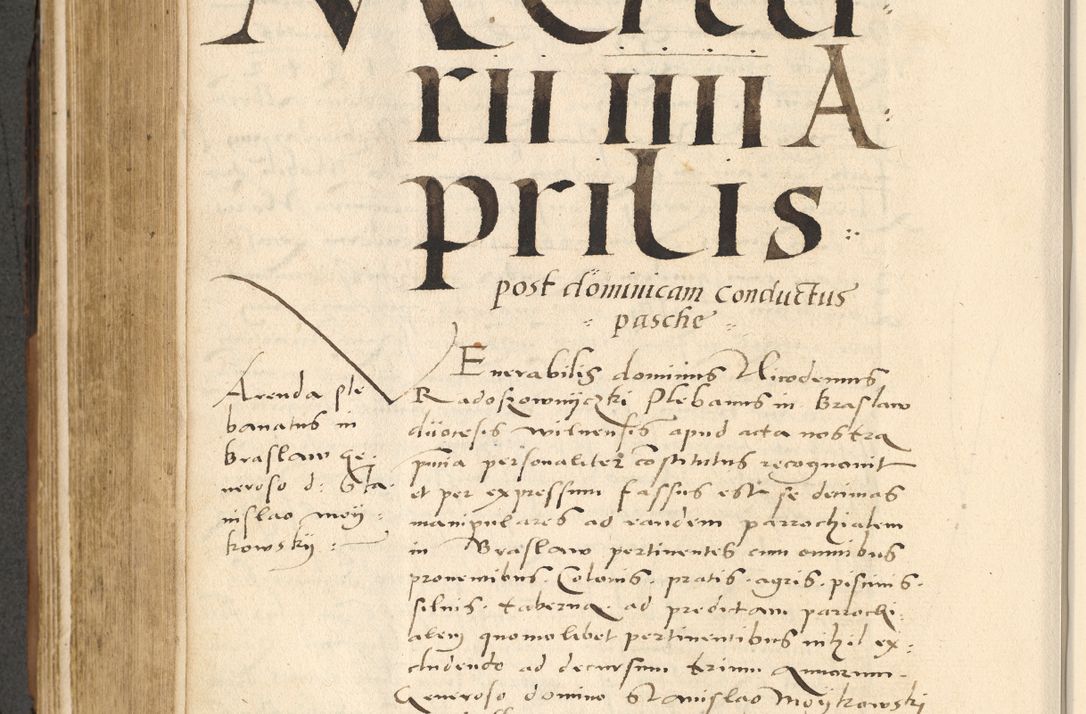 Zdjęcie nr 393 dla obiektu archiwalnego: [Acta actorum officialia coram Paula Crassowski]