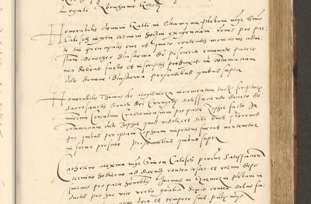 Zdjęcie nr 384 dla obiektu archiwalnego: [Acta actorum officialia coram Paula Crassowski]