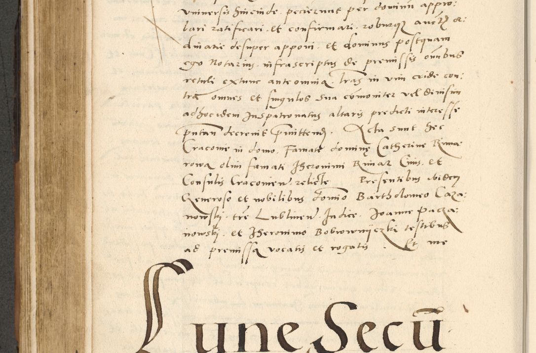 Zdjęcie nr 383 dla obiektu archiwalnego: [Acta actorum officialia coram Paula Crassowski]