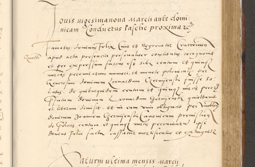 Zdjęcie nr 380 dla obiektu archiwalnego: [Acta actorum officialia coram Paula Crassowski]