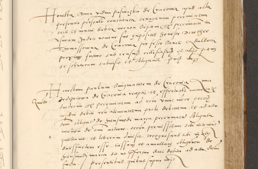 Zdjęcie nr 378 dla obiektu archiwalnego: [Acta actorum officialia coram Paula Crassowski]