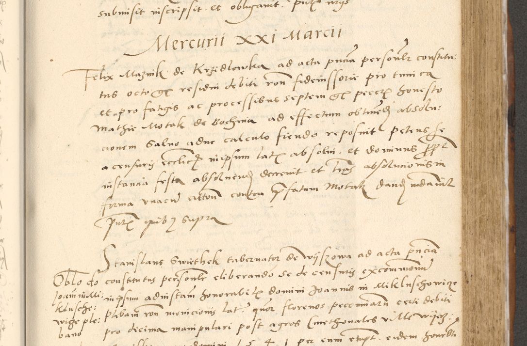 Zdjęcie nr 372 dla obiektu archiwalnego: [Acta actorum officialia coram Paula Crassowski]