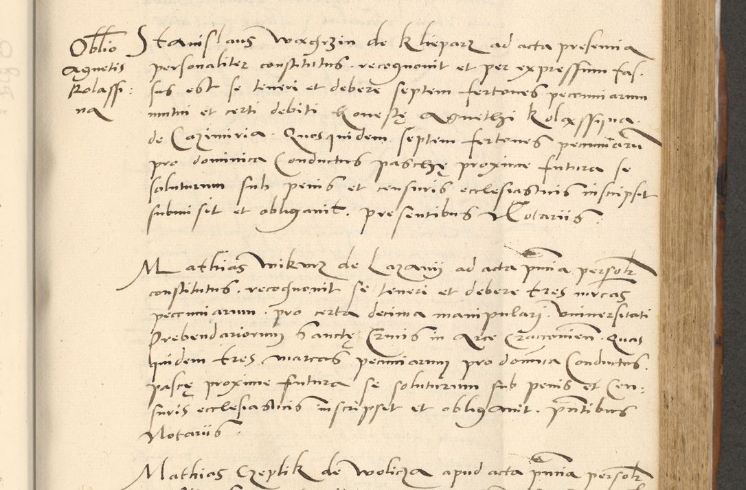 Zdjęcie nr 366 dla obiektu archiwalnego: [Acta actorum officialia coram Paula Crassowski]