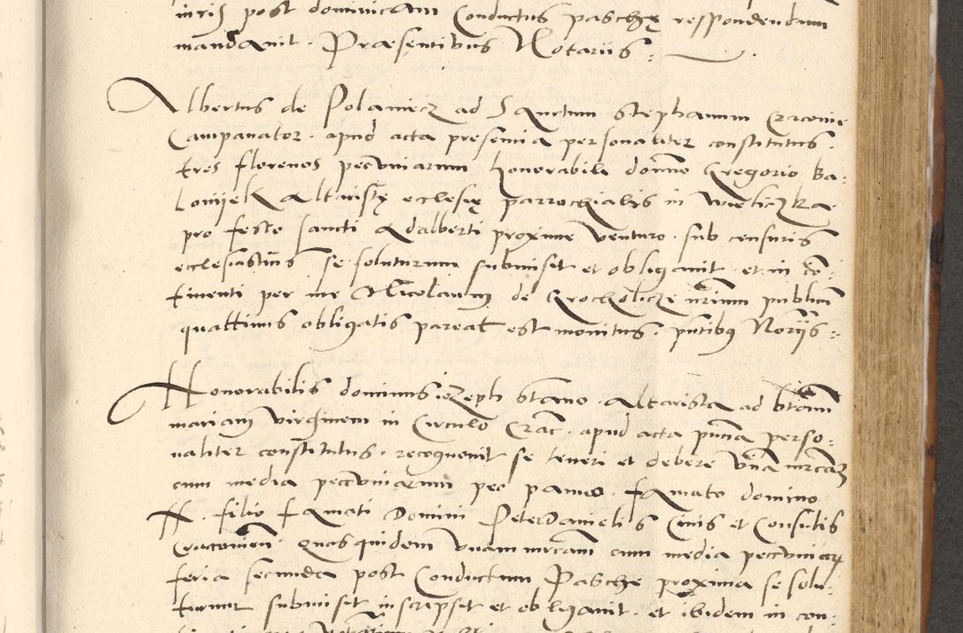 Zdjęcie nr 360 dla obiektu archiwalnego: [Acta actorum officialia coram Paula Crassowski]