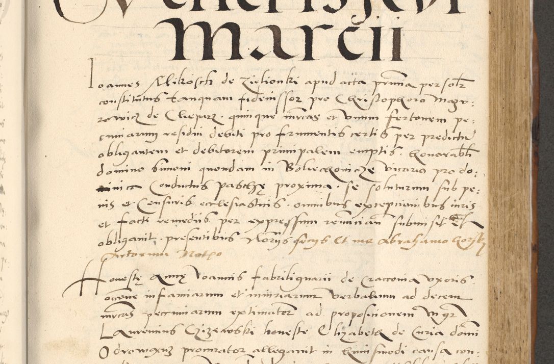 Zdjęcie nr 352 dla obiektu archiwalnego: [Acta actorum officialia coram Paula Crassowski]