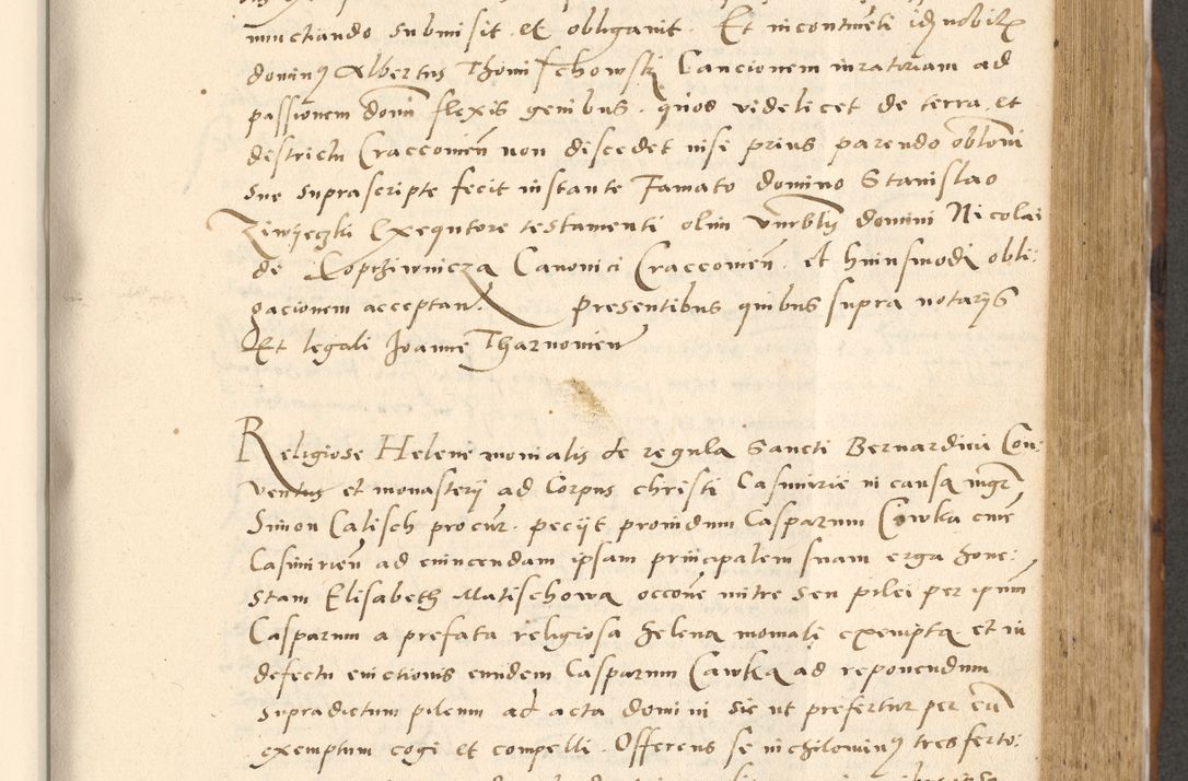 Zdjęcie nr 348 dla obiektu archiwalnego: [Acta actorum officialia coram Paula Crassowski]