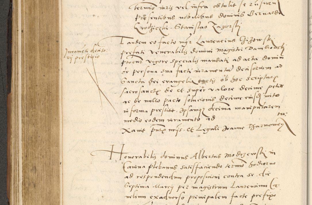 Zdjęcie nr 343 dla obiektu archiwalnego: [Acta actorum officialia coram Paula Crassowski]