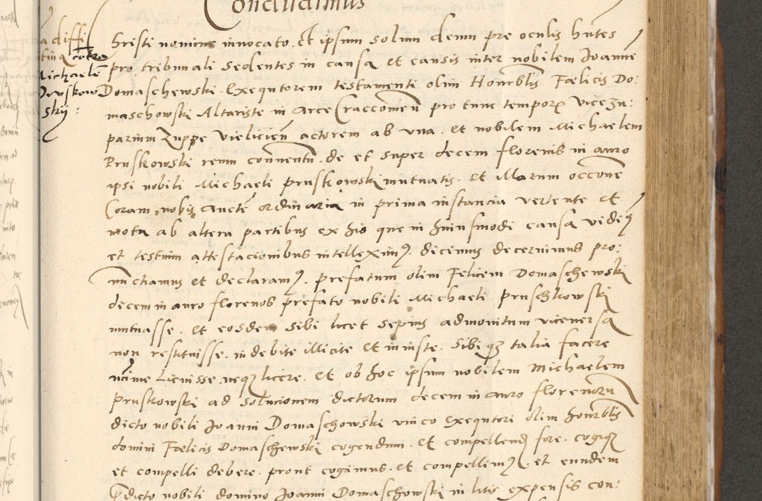 Zdjęcie nr 344 dla obiektu archiwalnego: [Acta actorum officialia coram Paula Crassowski]